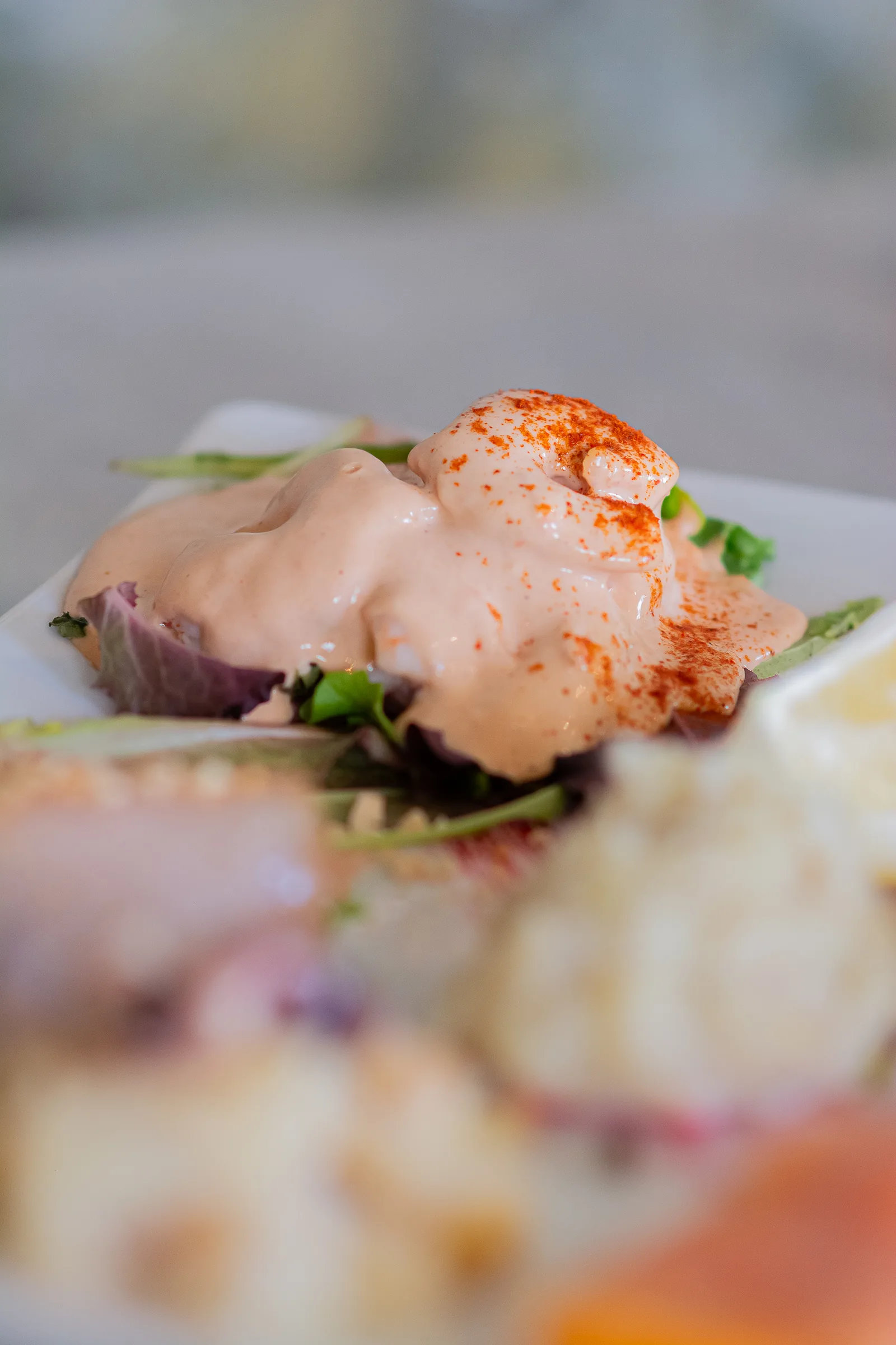Piatto di antipasto di mare
